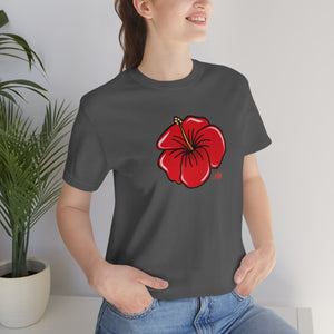 Unisex Tee: Hibiscus