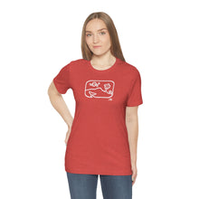 Load image into Gallery viewer, Unisex Tee: Diamond Head Dancing Whale
