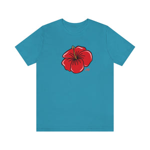 Unisex Tee: Hibiscus