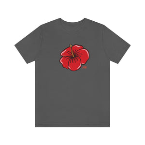 Unisex Tee: Hibiscus