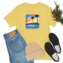 Load image into Gallery viewer, Unisex Tee: Diamond Head Palms Comic
