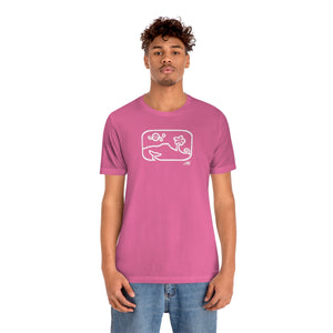 Unisex Tee: Diamond Head Dancing Whale