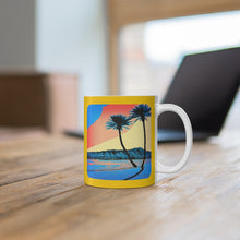 Load image into Gallery viewer, Diamond Head Palms Comic Mug
