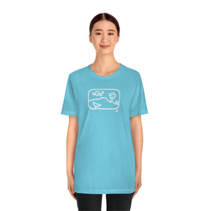 Unisex Tee: Diamond Head Dancing Whale