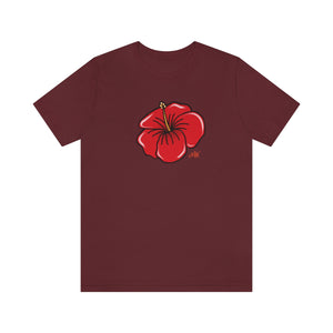 Unisex Tee: Hibiscus