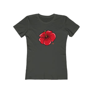 Women's Tee: Hibiscus