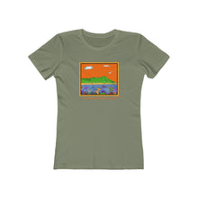 Load image into Gallery viewer, Women&#39;s Tee: Diamond Head Ocean Life
