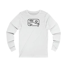 Load image into Gallery viewer, Unisex Long Sleeve Tee: DH Dancing Whale_Front Print
