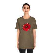 Load image into Gallery viewer, Unisex Tee: Hibiscus
