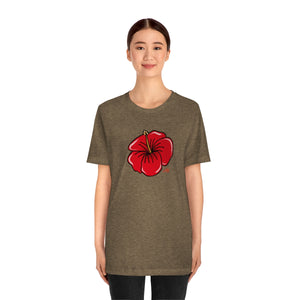 Unisex Tee: Hibiscus