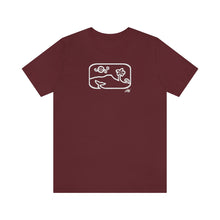 Load image into Gallery viewer, Unisex Tee: Diamond Head Dancing Whale
