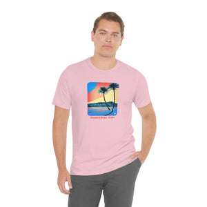 Unisex Tee: Diamond Head Palms Comic