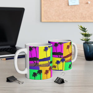 Diamond Head Palms PopArt Mug