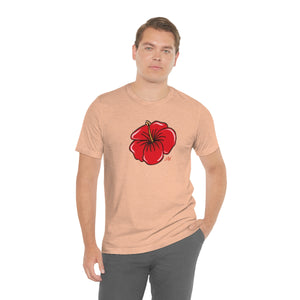 Unisex Tee: Hibiscus