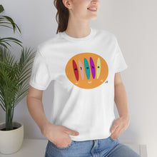 Load image into Gallery viewer, Unisex Tee: Aloha Boards_Encircled
