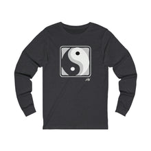 Load image into Gallery viewer, Unisex Long Sleeve Tee: Yin Yang_Front Print
