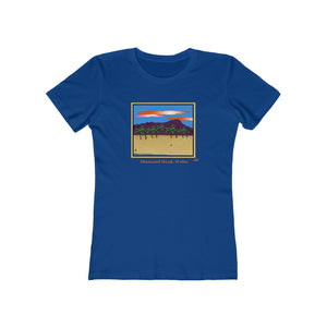 Women's Tee: Diamond Head Sands