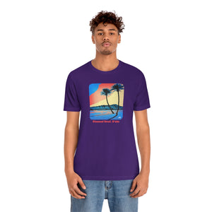 Unisex Tee: Diamond Head Palms Comic