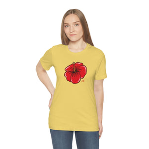 Unisex Tee: Hibiscus