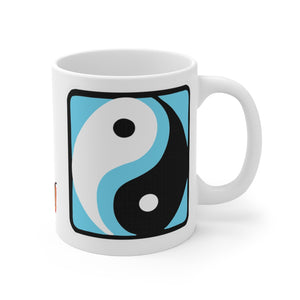 Yin Yang Mug Blue