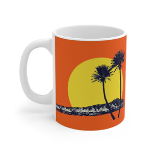 Diamond Head Palms Sunset_Orange