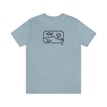 Load image into Gallery viewer, Unisex Tee: Diamond Head Dancing Whale
