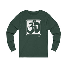 Load image into Gallery viewer, Unisex Long Sleeve Tee: Om_Front Print
