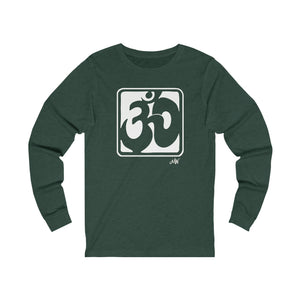 Unisex Long Sleeve Tee: Om_Front Print