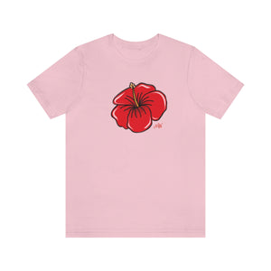 Unisex Tee: Hibiscus