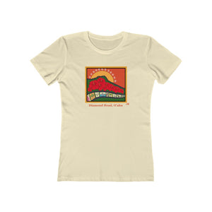 Women's Tee: Diamond Head Sunrise