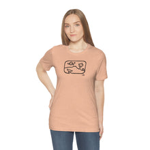 Load image into Gallery viewer, Unisex Tee: Diamond Head Dancing Whale
