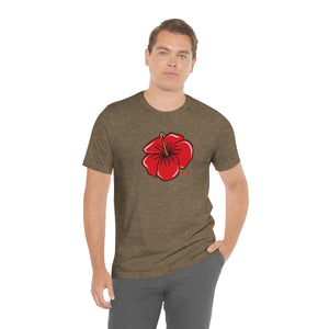 Unisex Tee: Hibiscus