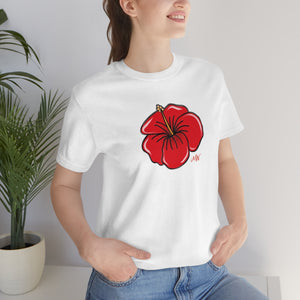 Unisex Tee: Hibiscus