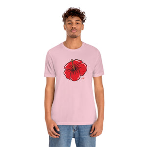 Unisex Tee: Hibiscus