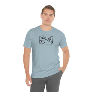 Unisex Tee: Diamond Head Dancing Whale