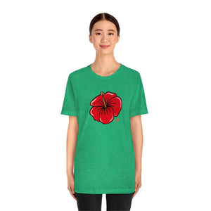 Unisex Tee: Hibiscus