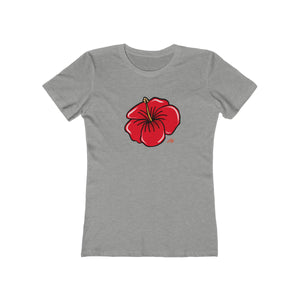 Women's Tee: Hibiscus