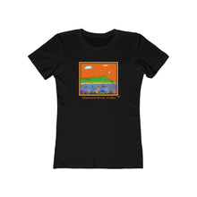 Load image into Gallery viewer, Women&#39;s Tee: Diamond Head Ocean Life
