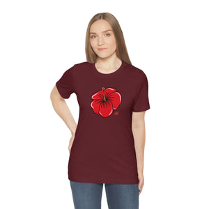 Unisex Tee: Hibiscus