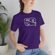 Load image into Gallery viewer, Unisex Tee: Diamond Head Dancing Whale
