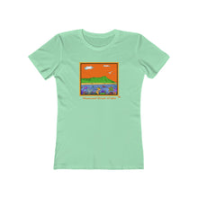 Load image into Gallery viewer, Women&#39;s Tee: Diamond Head Ocean Life
