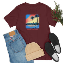 Load image into Gallery viewer, Unisex Tee: Diamond Head Palms Comic
