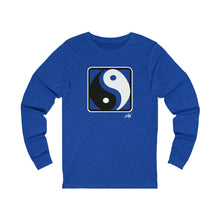 Load image into Gallery viewer, Unisex Long Sleeve Tee: Yin Yang_Front Print
