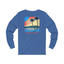 Load image into Gallery viewer, Unisex Long Sleeve Tee: DH Palms Comic_Front &amp; Back Print
