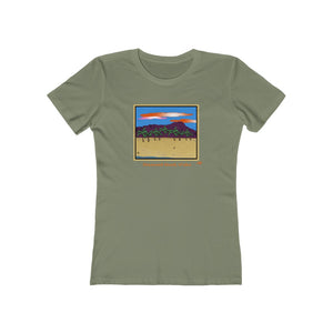 Women's Tee: Diamond Head Sands