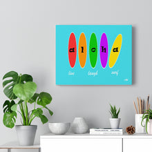 Load image into Gallery viewer, Aloha Boards on Canvas - 3 sizes
