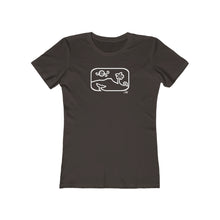 Load image into Gallery viewer, Women&#39;s Tee: Diamond Head Dancing Whale
