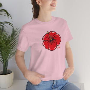 Unisex Tee: Hibiscus