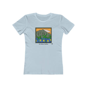 Women's Tee: Koolau Morning