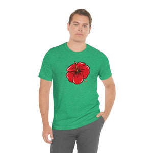 Unisex Tee: Hibiscus